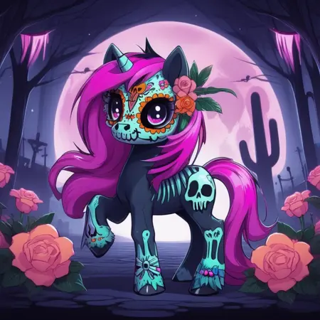 Dark-Cute-Ponies SDXL1.0