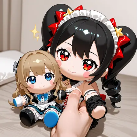 HTRP Holding A Sparkle Plushie Doll