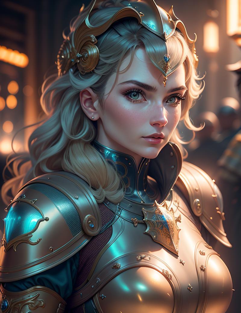 LadyRa/ Fantasy/ woman in armor image by Kotoshko