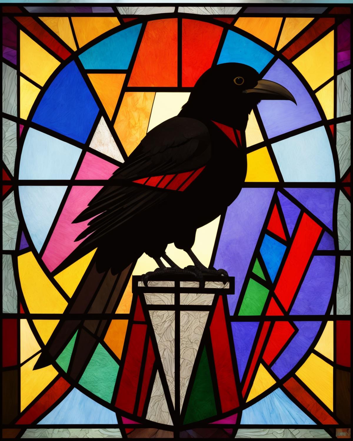 Stained glass image by oosayam