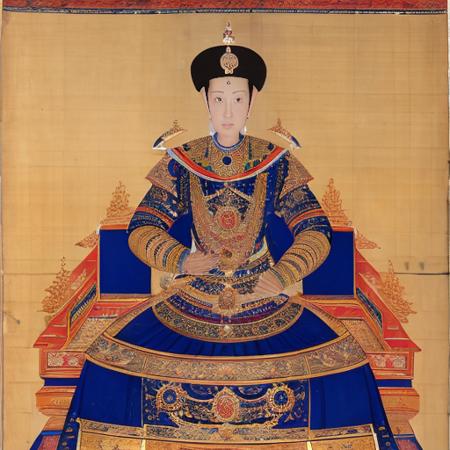 (high quality:1.2),1woman,Emperor,haungdi, <lora:huangdi:1>