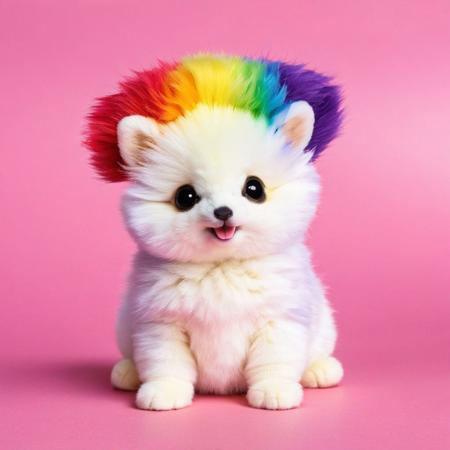 kinky rainbow lgbt+ little fluffy animals