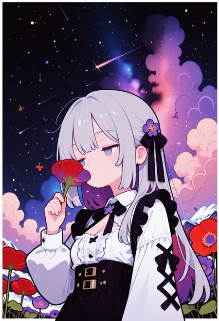fl4t / flat color illustrious