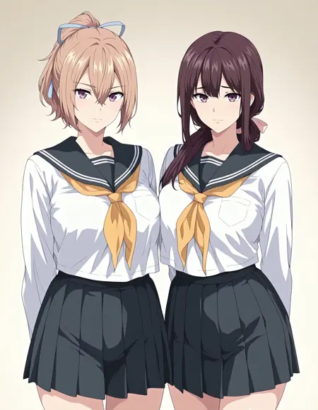 Hinata & Saya: [Sakuramiya Shimai no Netorare Kiroku (OVA)] 桜宮姉妹のネトラレ記録