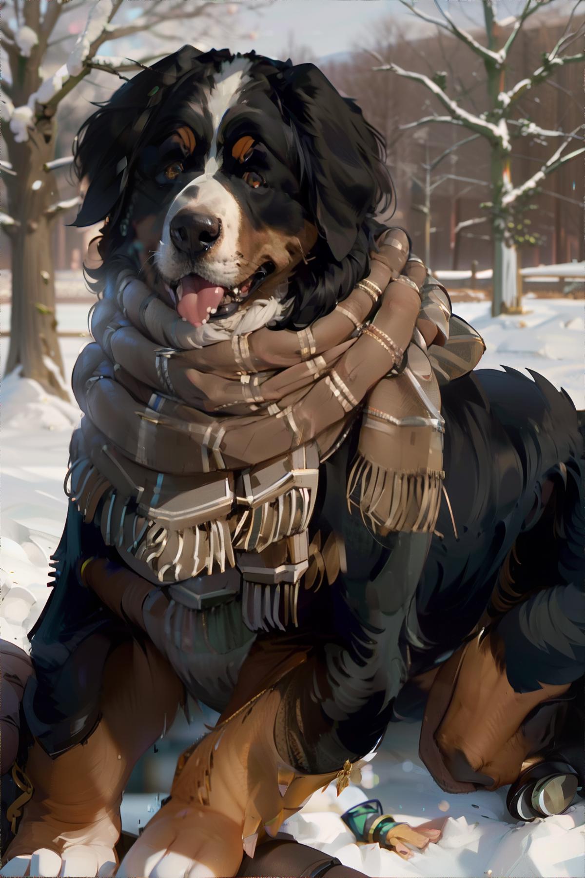 [LoRA] Bernese Mountain Dog image by bzlibby