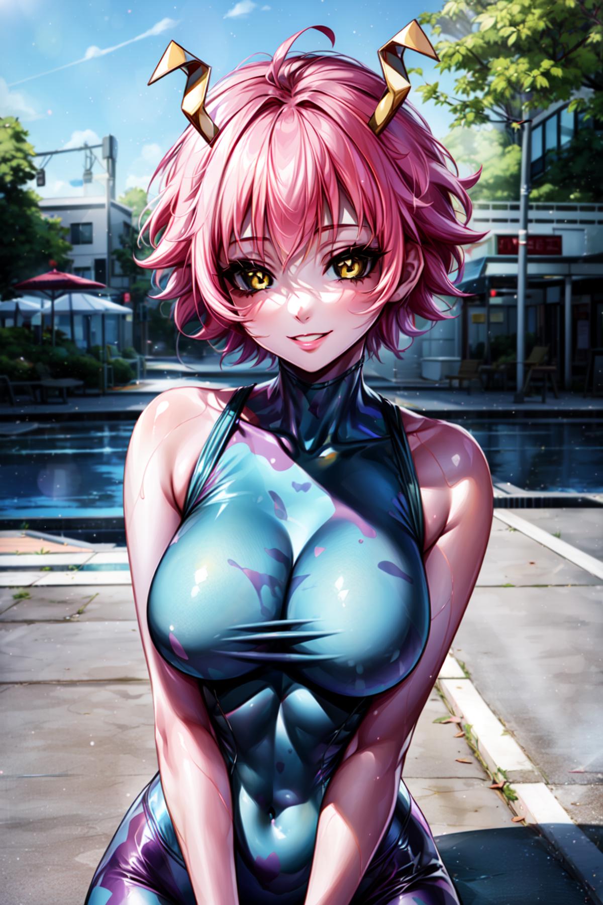 Ashido Mina - Boku no Hero Academia [NeuralDaVinci] image by NeuralDaVinci