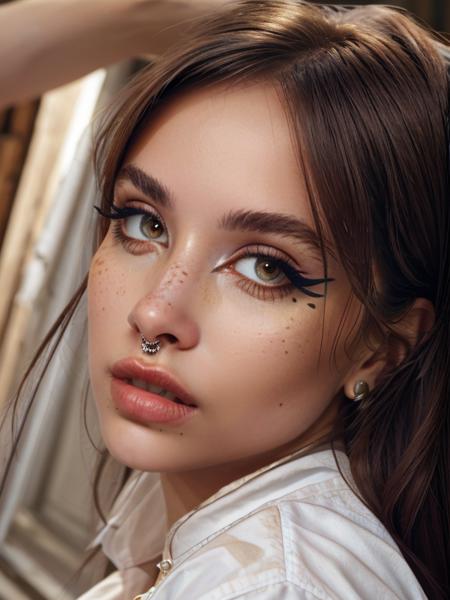 gquality, <lora:mariabecerra:1> 1girl, eyeliner