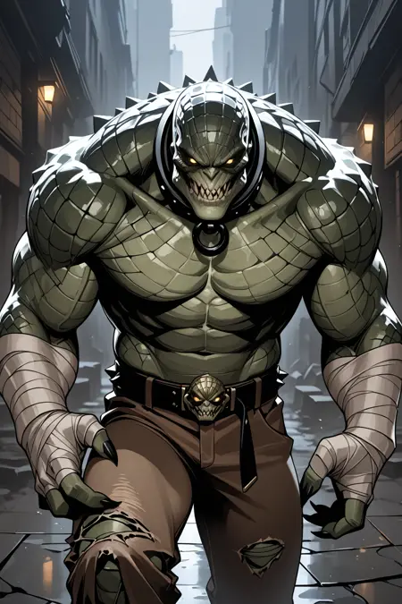Killer Croc from DC Comics | Illustrious