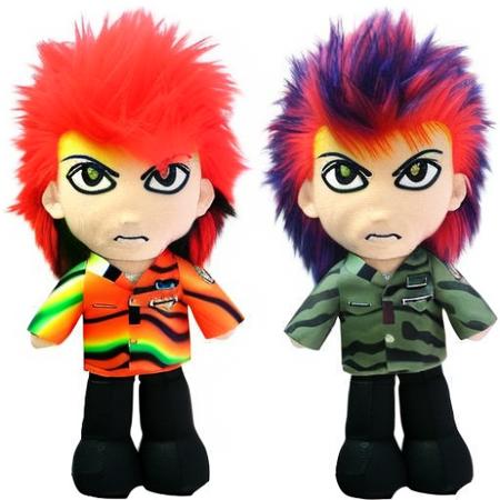 steve irwin flamboyant rainbow hair japanese ring lighting cinematic  plushiedsk