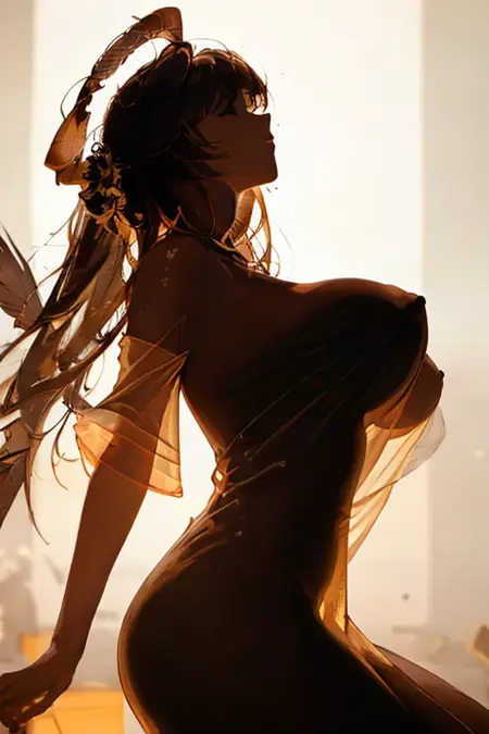 涩涩剪影——silhouette