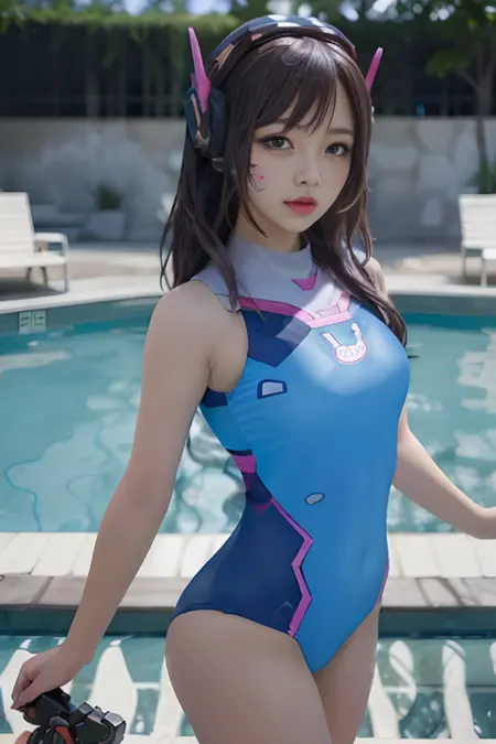 D.Va Swimsuit (Cosplay)