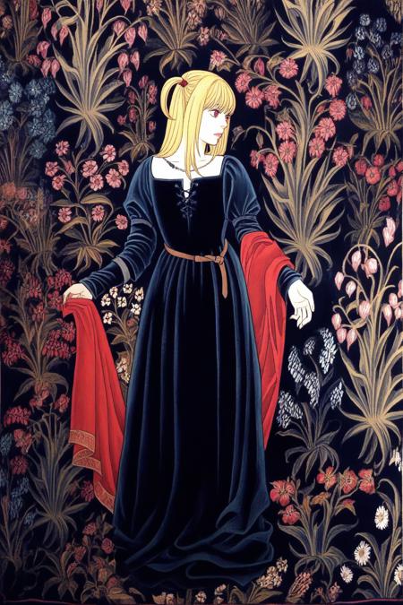 Millefleur Medieval Style (Illustrious) v1.0