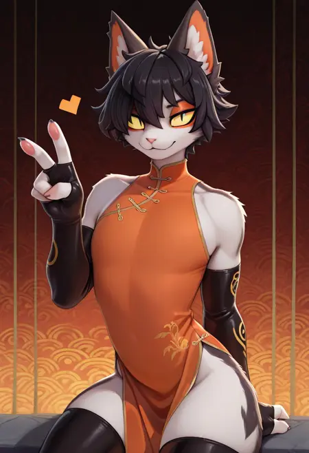 Aak - (Arknights) - Character LoRA - [Pony/Illu]