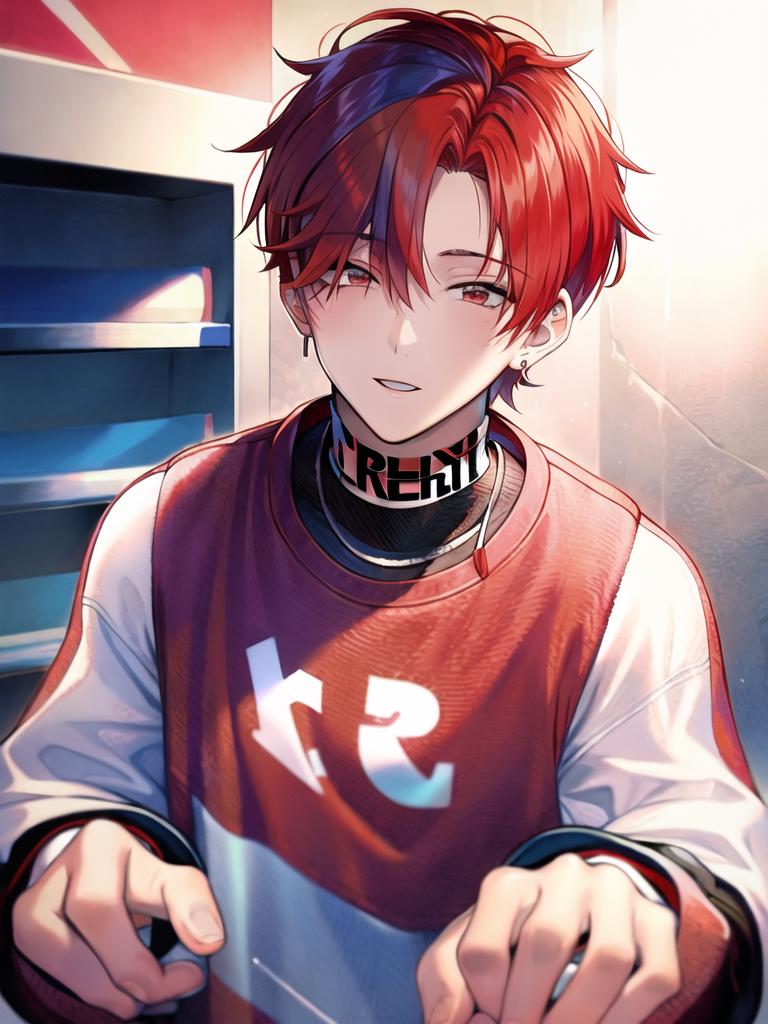 Red head anime boy HD wallpapers | Pxfuel