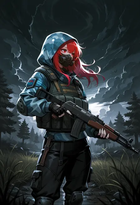 Clear Sky members suit from S.T.A.L.K.E.R. (Clothing) for Illustrious