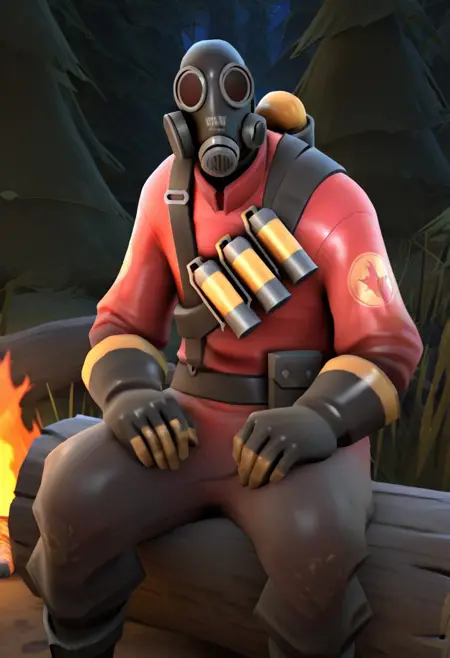 Pyro (Team Fortress 2) (Pony | Illustrious)