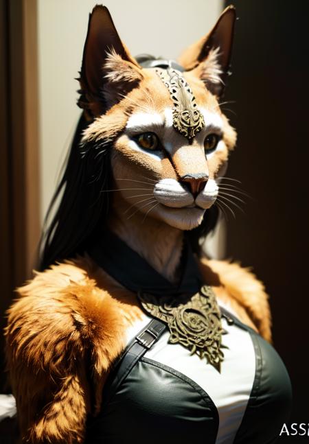 sfw, <lora:Khajiit-Female:0.8>, Khajiit-Female, 1girl, solo, body fur,, (masterpiece, best quality, absurdres, detailed, ultra-detailed:1.3), attractive, (trending on CGSociety, trending on pixiv, contest winner:1.3)