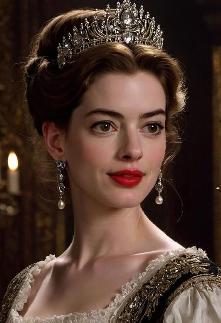 (Anne Hathaway),victorian era hungarian female xix century female, hazel hair, red lips, pretty features, Wadim Kashin, James Gurney, Ink, splash art", amazing beauty , Royo, Bak, hyperdetailed Splash artmodern European ink painting, Movie Still, Film Still, Cinematic, Cinematic Shot, Cinematic Lighting