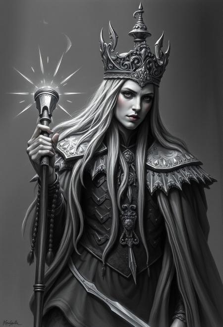 Snuffed tapers sighed
As Death left impressing
His crest of cold tears on the Countess