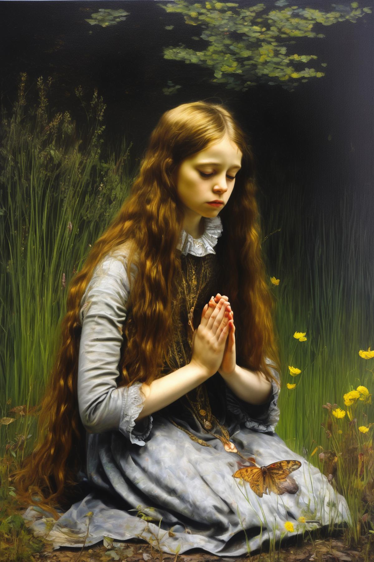 John Everett Millais Style image by Kappa_Neuro