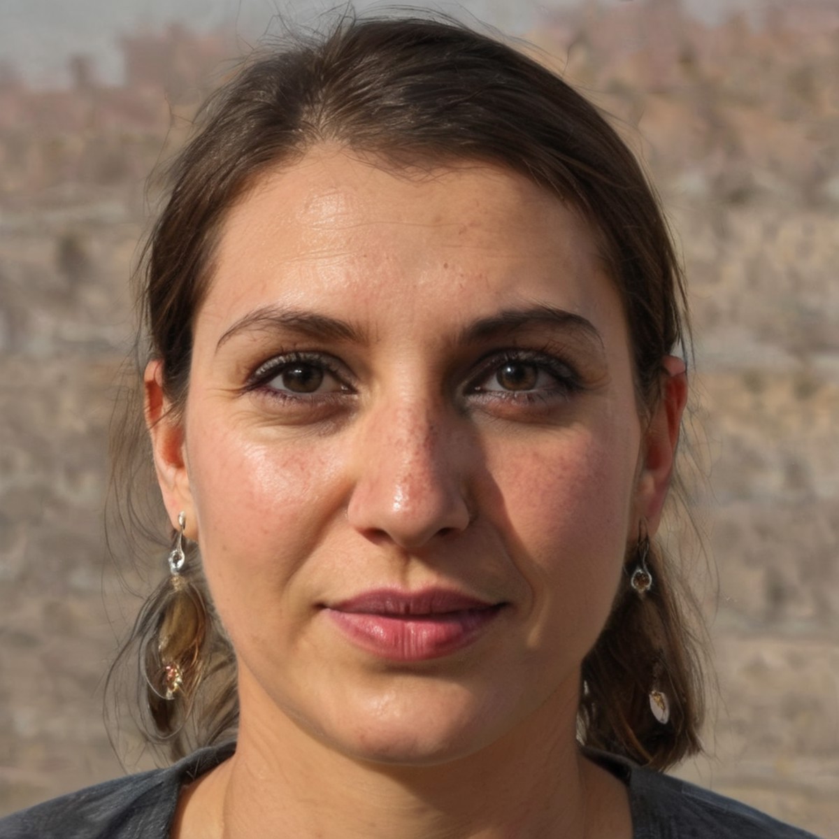 portrait photo of a female from turkey