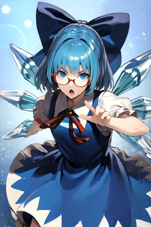 cirno (touhou) 琪露诺 东方project image by TK31