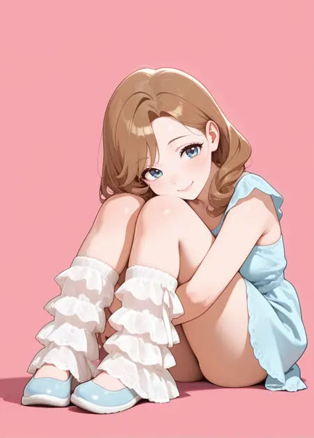 【COSTUME】Lace Leg Warmers