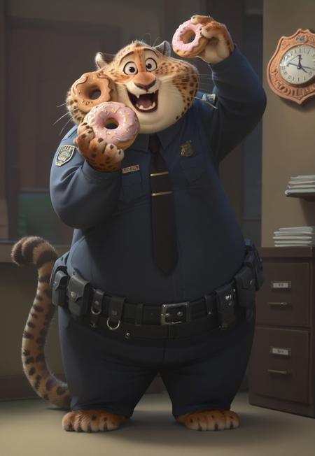 Clawhauser (Zootopia) V1