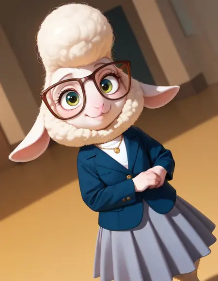 Dawn Bellwether - Zootopia (IL)