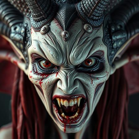 xenobiotic monster, nightmare portrait, (photo, photo-realistic) sinister, angry female demon wraith from hell, haunting visuals, melting and oozing with evil (masterpiece) (award winning photo) jordan grimmer, naoto hattori, russ mills, photoreal, uhd,hdr,8k