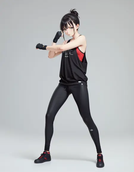 Clothing: Combat training girl