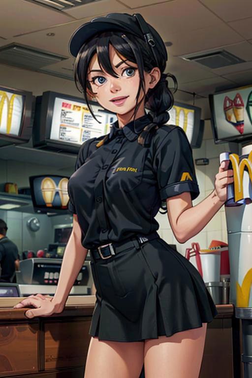 Fast Food Cashier image by Cuzzeler