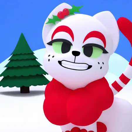 Junipurr/Sweet Peppermint Cat