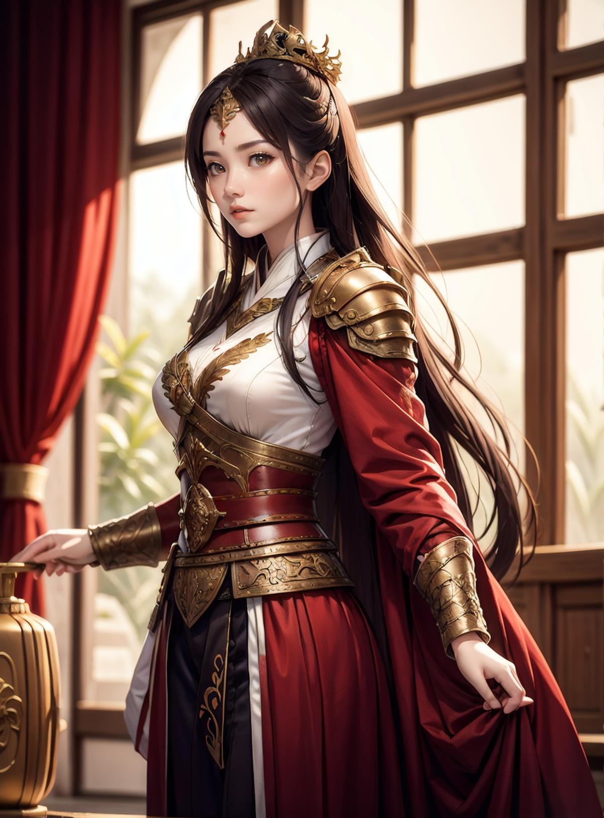 [Lah] Ancient Chinese General Armor | 女铠 image by LahIntheFutureland