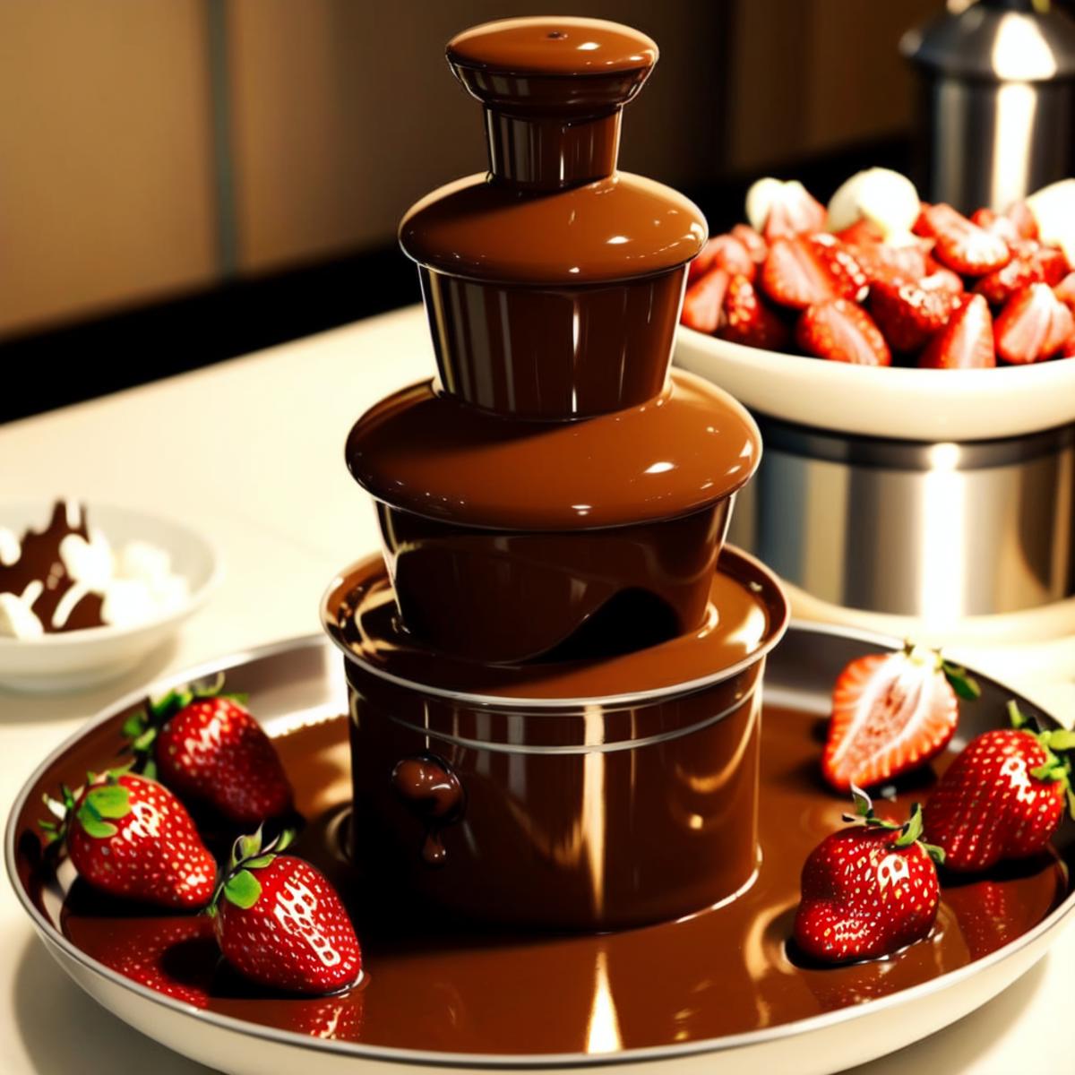 chocolate fountain image by Liquidn2