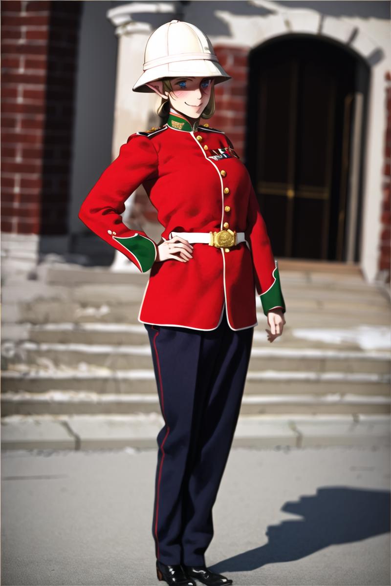 Red coat:british army uniform image by KAU