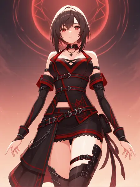 soulworker / IrisYuma's desire outfit 伊莉絲.悠娜 慾望覺醒時裝 only outfit