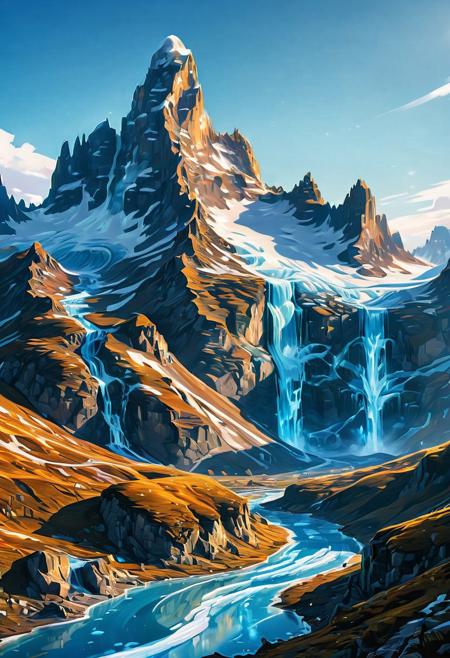 great icy Mountain
