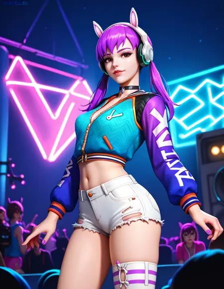 EDM D.Va (Pony & Illus)