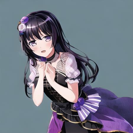 1girl, purple eyes, black hair, shyness, best quality, masterpiece, masterpiece, best quality,