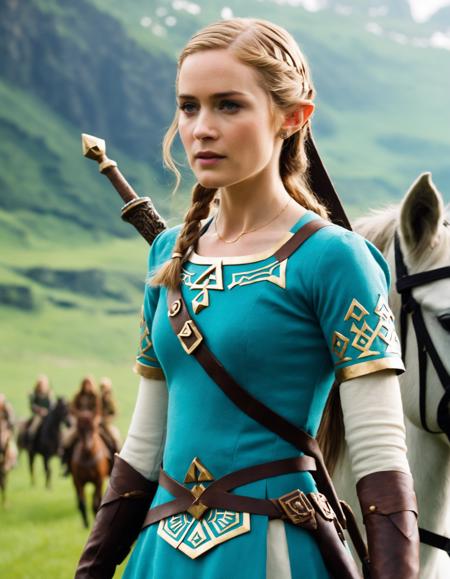 cinematic photo movie still of the Legend of Zelda Live action movie starring  (((ohwx woman))) , cinematic light, 4k, closeup  <lora:blunt_lora_sdxl_v1-000008:1> . 35mm photograph, film, bokeh, professional, 4k, highly detailed