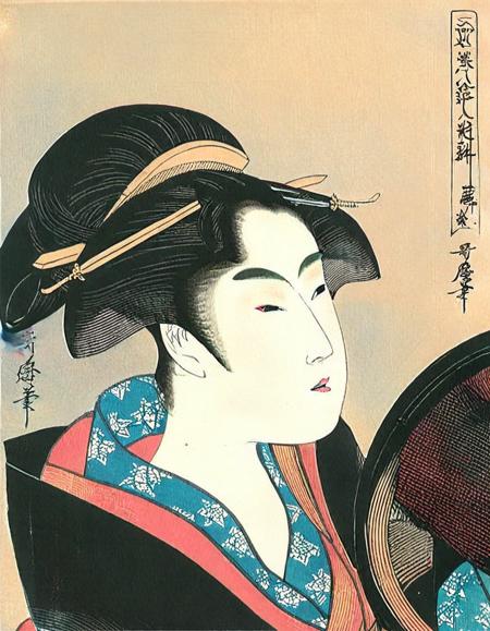 浮世絵(Ukiyo-e) Style Utamaro_v1.0