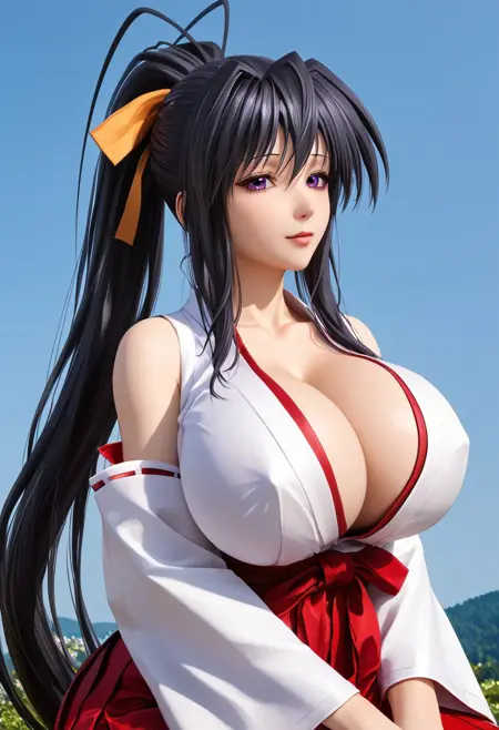 Akeno Himejima SDXL Pony High School DxD