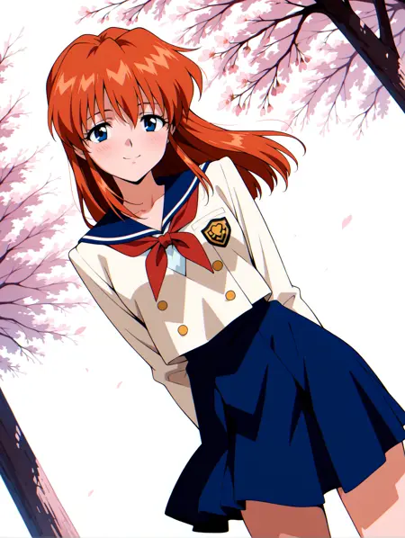 【Illustrious】麻由 季節を抱きしめて 【やるドラ】 (Mayu) (In the season of the cherry blossoms)