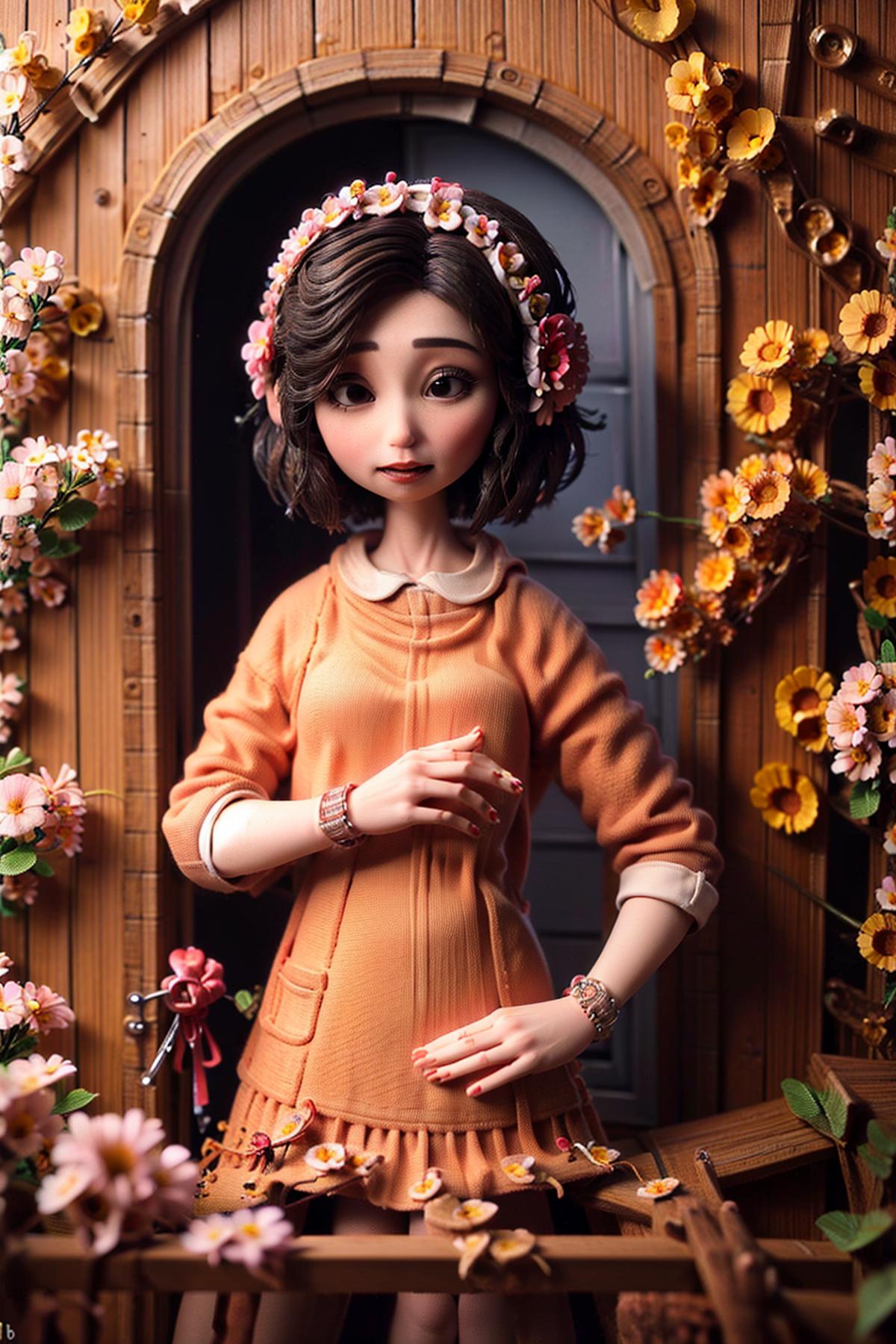 Coraline Stop Motion Style by YeiyeiArt image by YeiYeiArt