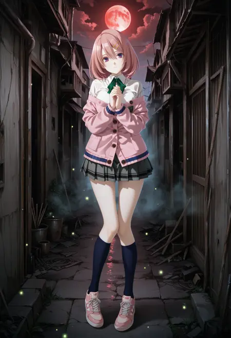 楪 愛香 from Haison Shoujo 廃村少女