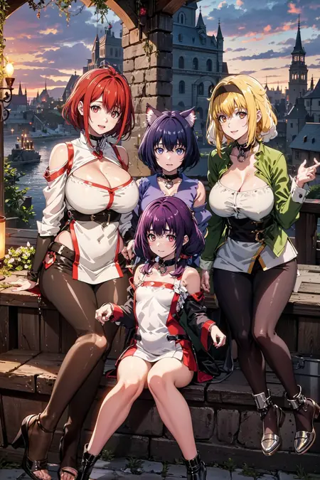 Harem in the Labyrinth of Another World - Characterpack