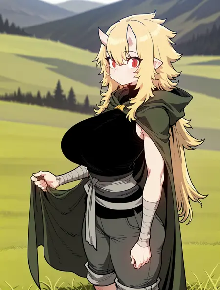 Webtoon Character) Eve / 이비 (Player / 플레이어)