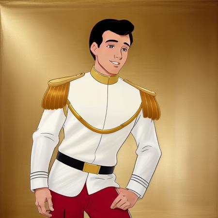 <lora:Prince_C-V1:0.77> Pr1nc3_C,((disney style animation drawing, drawing with thick lines)),1boy,clothed man posing, white uniform, red pants with gold stripe,  black slick back hair,
<lora:DisneyRenV2:0.0> disneyrenaissance style, (image with very light colors)
blurry background