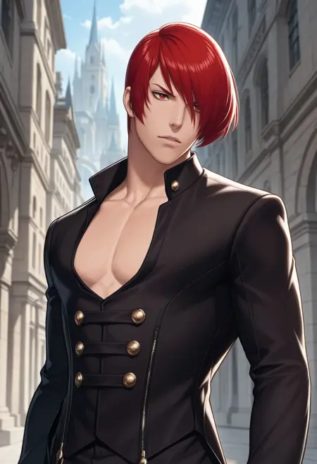 Iori from The King of Fighters [IllustriousXL]